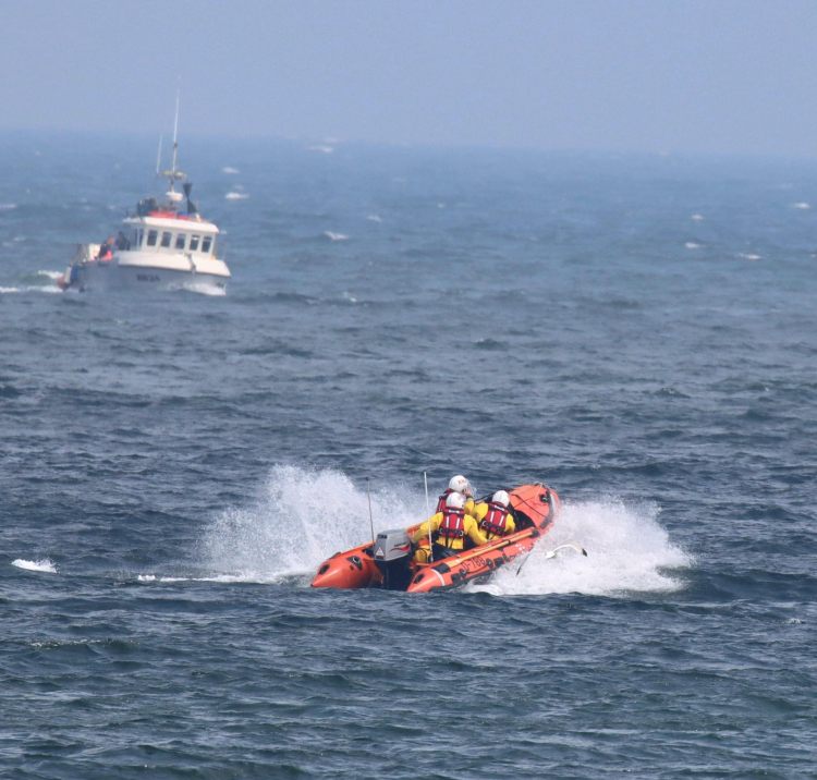 Our ILB out on a recent rescue - Image: Julie Bibby – Non-RNLI individual