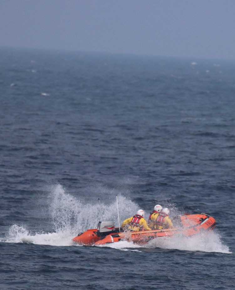 Our ILB out on a recent rescue - Image: Julie Bibby – Non-RNLI individual