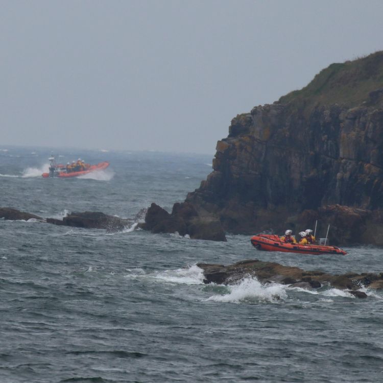 Our ILB out on a recent rescue - Image: Julie Bibby – Non-RNLI individual